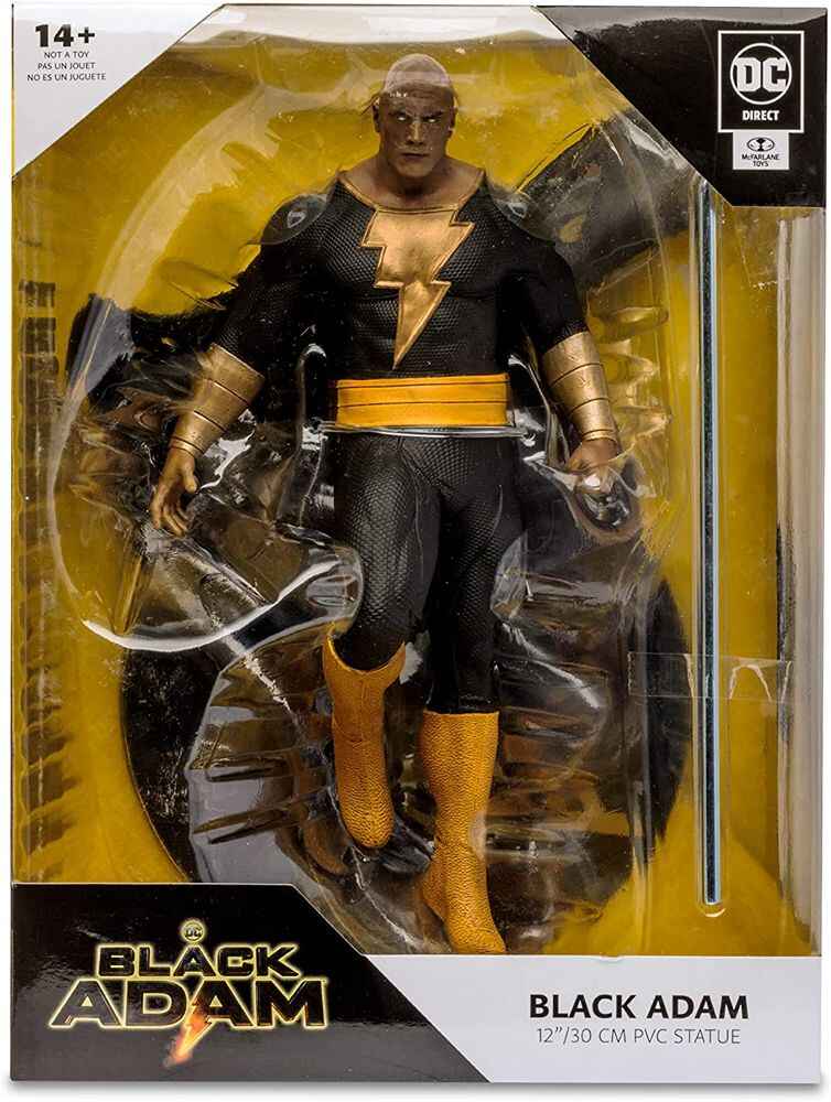 DC Multiverse Black Adam Movie Black Adam 12 Inch Statue Figure by Jim Lee