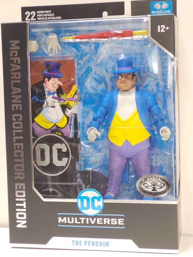 DC Multiverse Collector Edition Wave 4 The Penguin (DC Classic) Platinum 7 Inch Action Figure