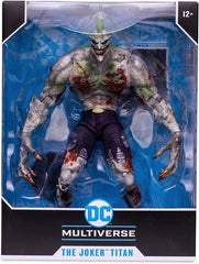 DC Multiverse Comic Batman Arkham Asylum Titan Joker Mega 10 Inch