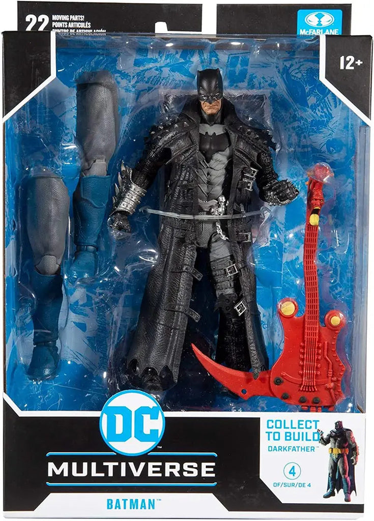 DC Multiverse Comic Dark Nights: Death Metal Build-A Darkfather - Batman 7 Inch Action Figure