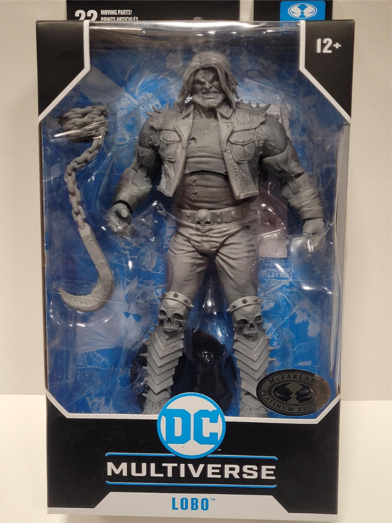 DC Multiverse Comic DC Rebirth Lobo Platinum 7 Inch Action Figure - figurineforall.com