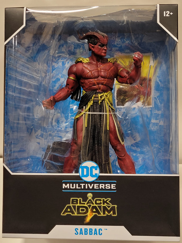 DC Multiverse Comics Black Adam Movie - Sabbac MegaFig Action Figure - figurineforall.com