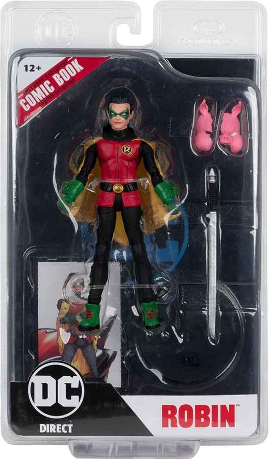 DC Multiverse Comics Page Punchers Batman Reborn - Robin 7 Inch Action Figure