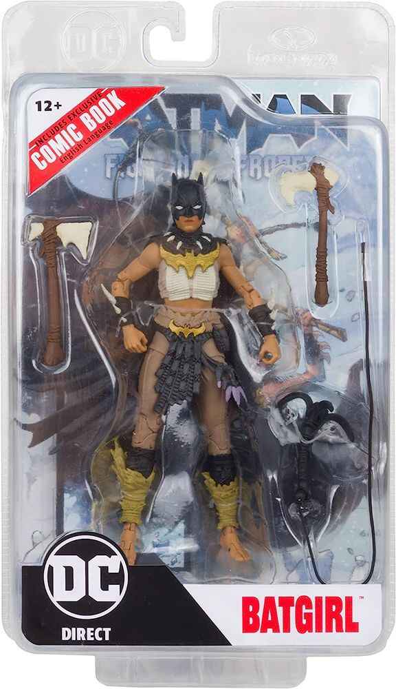 DC Multiverse Comics Page Punchers Wave 4 Batman - Batgirl W Comic 7 Inch Action Figure