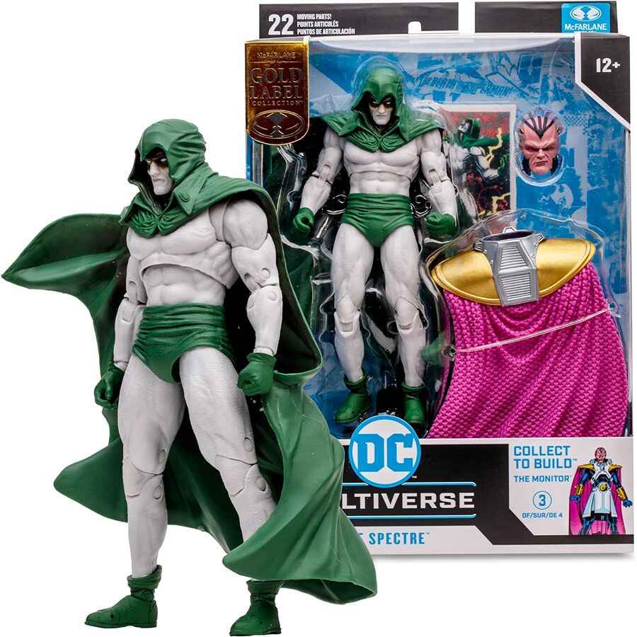 DC Multiverse Crisis on Infinite Earths BAF The Monitor - The Spectre (Gold Label) 7 Inch Action Figure