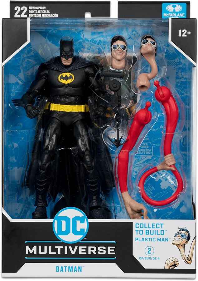 DC Multiverse JLA BAF Plastic Man - Batman 7 Inch Action