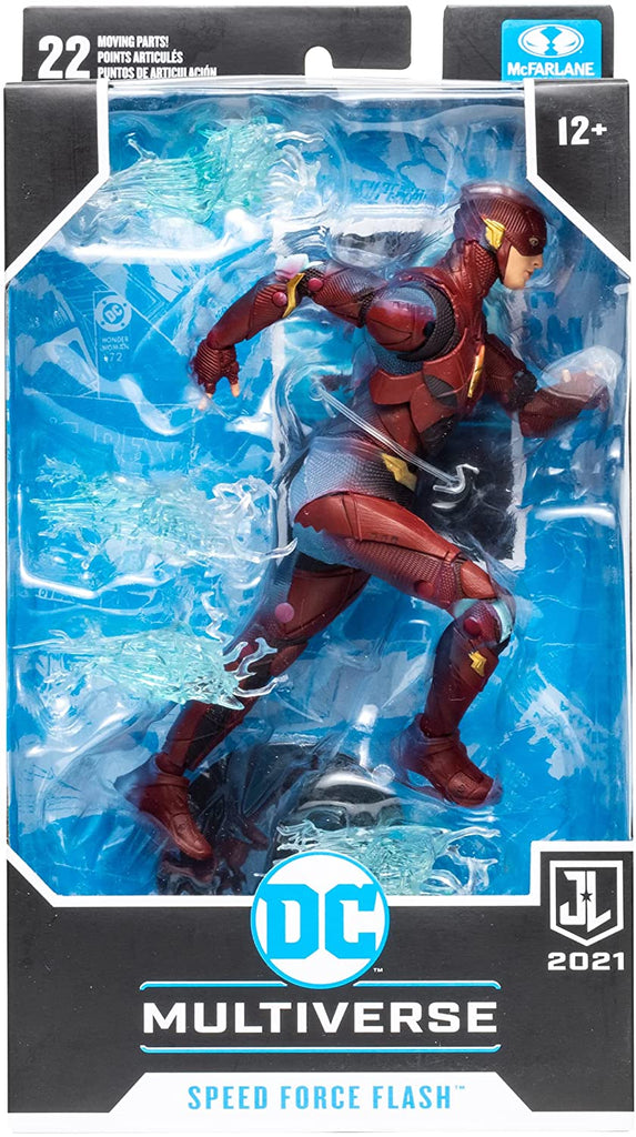 DC Multiverse Justice League Movie Speed Force Flash NYCC 7 Inch Action Figure - figurineforall.com