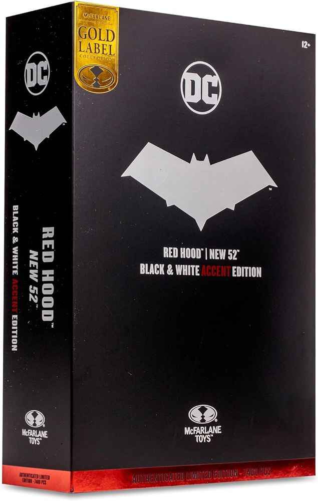 DC Multiverse Red Hood (New 52) Black and White Accent Edition