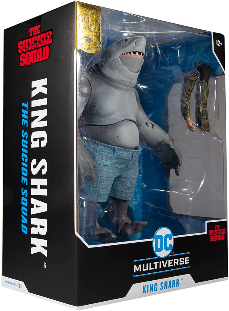 DC Multiverse Suicide Squad Movie King Shark (Gold Label) Mega