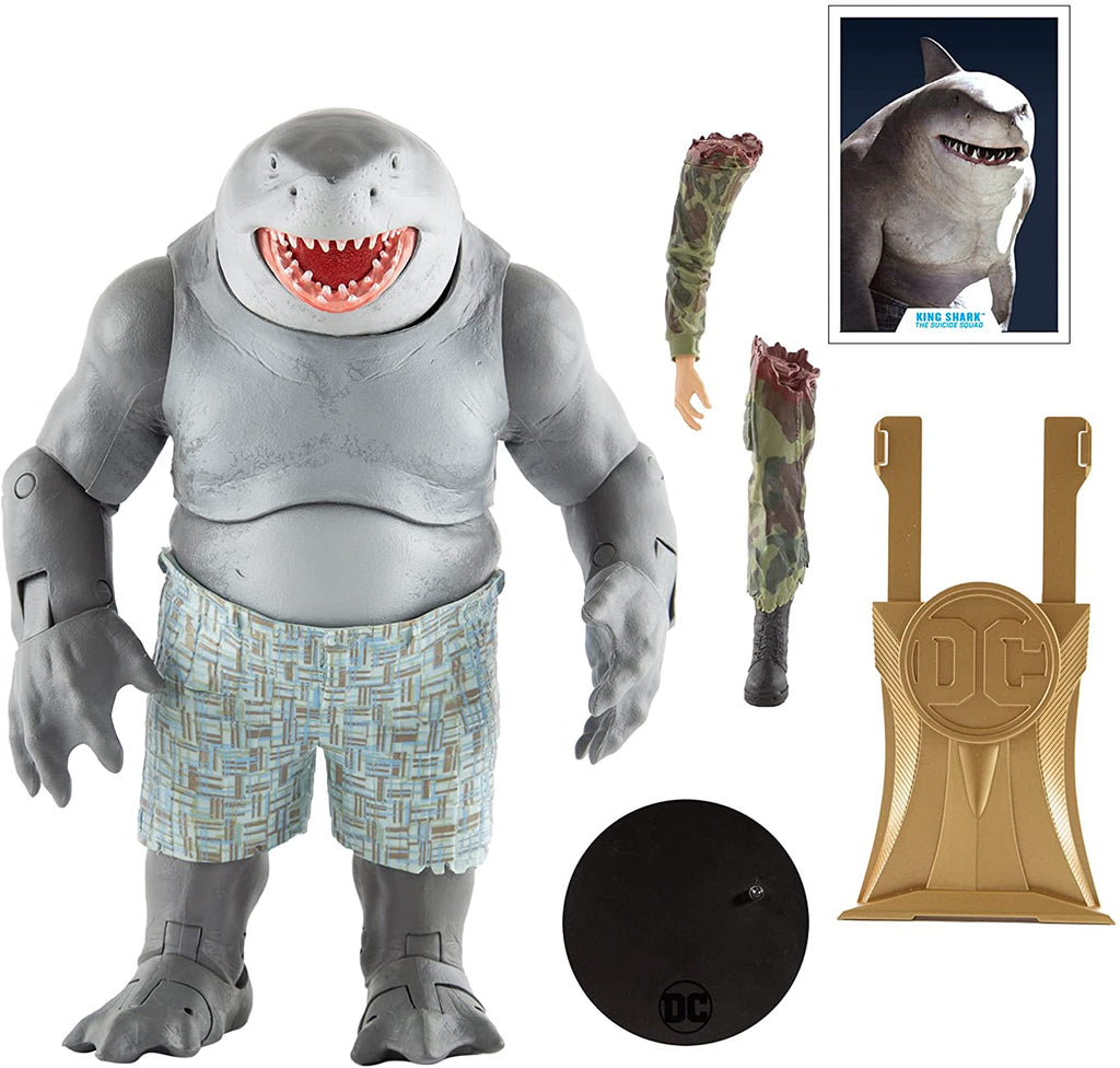 DC - スーサイド・スクワッド フィギュア キング・シャーク Gold Label DC Multiverse Suicide Squad Movie King Shark (Gold Label) Mega