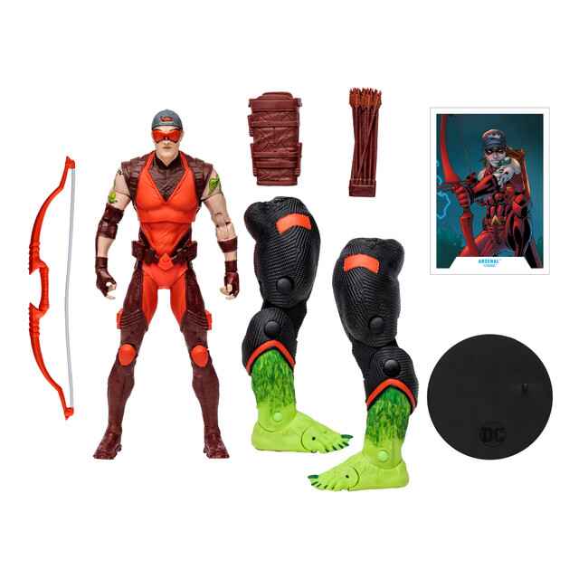 DC Multiverse Titans BAF Beast Boy - Arsenal 7 Inch Action Figure