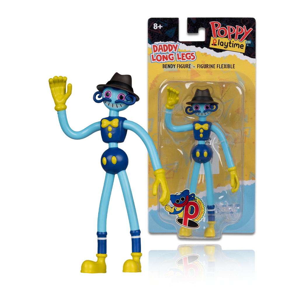 Poppy Playtime Bendable Wave 2 Daddy Long Legs 4.5 Inch Static Figure