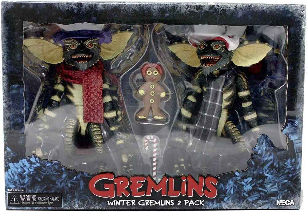 Gremlins Christmas Carol Winter Scene (Set 1) 7 Inch Ultimate 2-Pack Action Figure