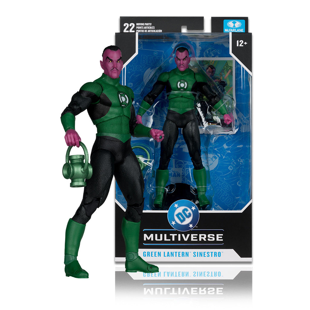 DC Multiverse Green Lantern Sinestro (Green Lantern Corps) 7 Inch Action Figure