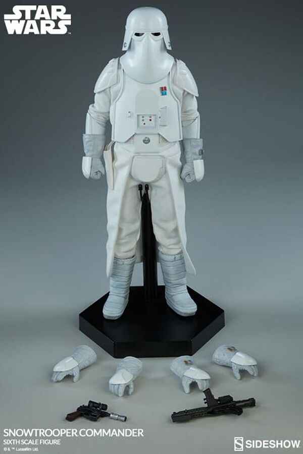 Star Wars The Empire Strikes Back Snowtrooper Commander 1/6 Scale 12 Inch Figure 100409