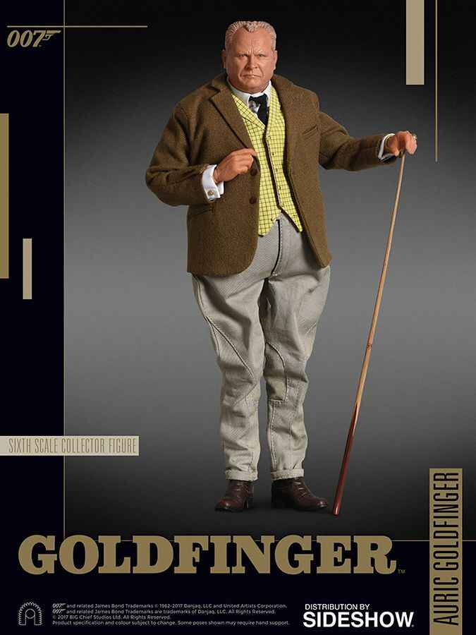 James Bond Goldfinger Auric 12 Inch 1/6 Scale Collectible Figure 902967