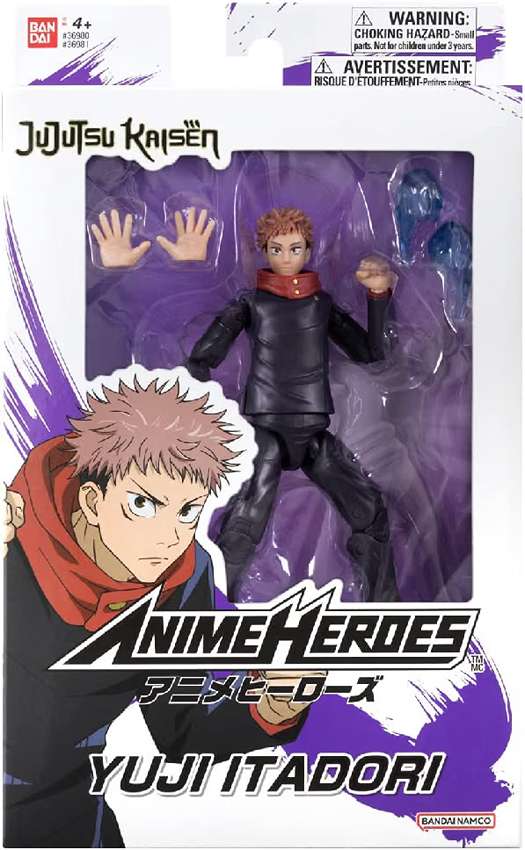 Jujutsu Kaisen Anime Heroes - Yuji Itadori 6.5 Inch Action Figure