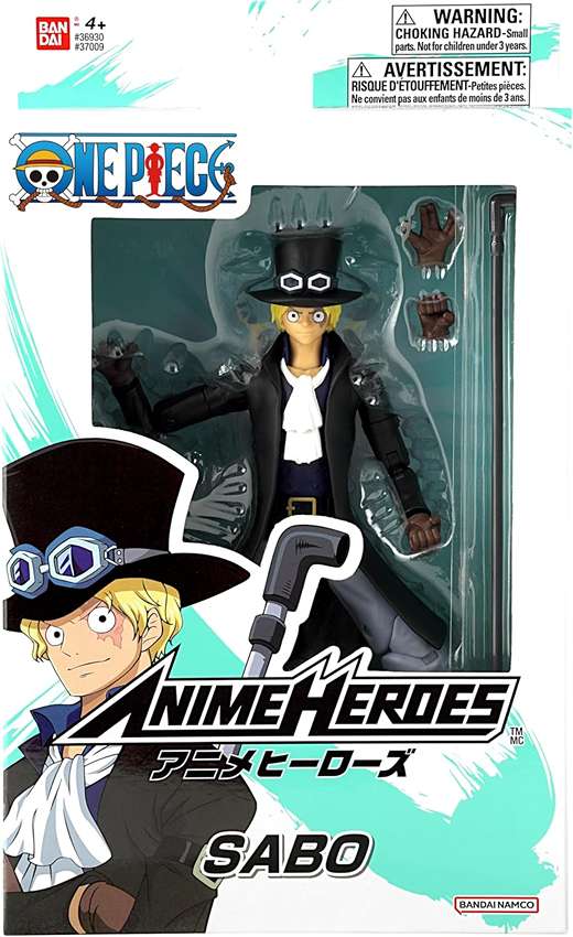 One Piece Anime Heroes Sabo 6.5 Inch Action Figure
