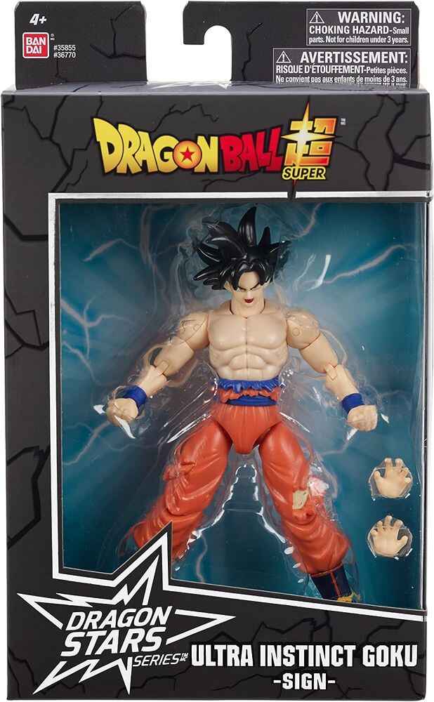 Dragon Ball Super - Dragon Stars Series 15 Ultra Instinct Goku Sign 6 Inch Action Figure