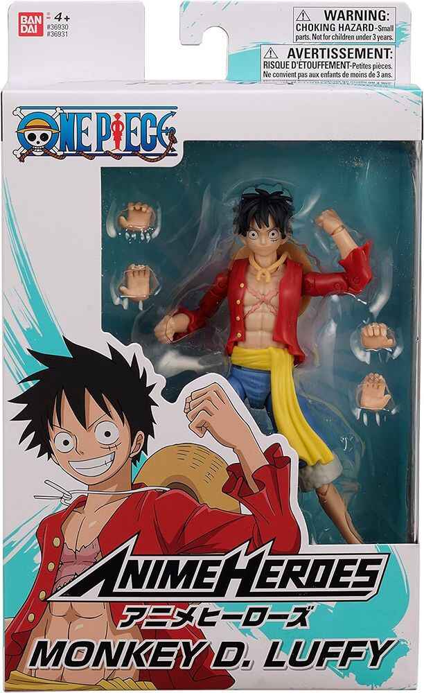 Anime Heroes One Piece Monkey D. Luffy 6.5 Inch Action Figure