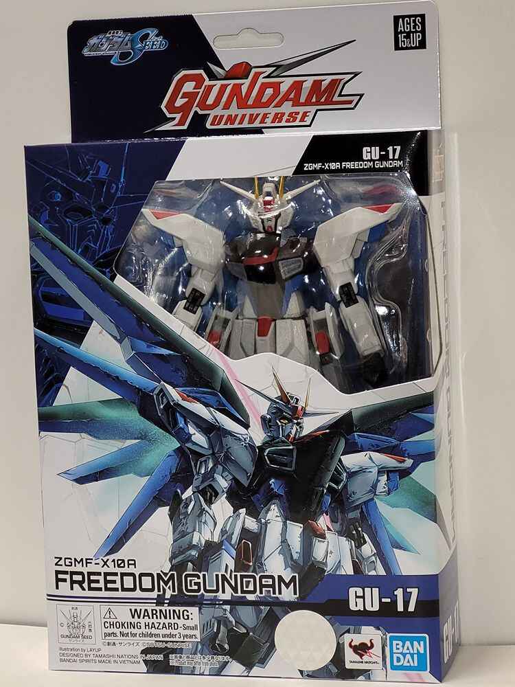 Gundam Universe - Mobile Suit Gundam Wing - ZGMF-X10A Freedom Gundam 6.5 Inch Figure