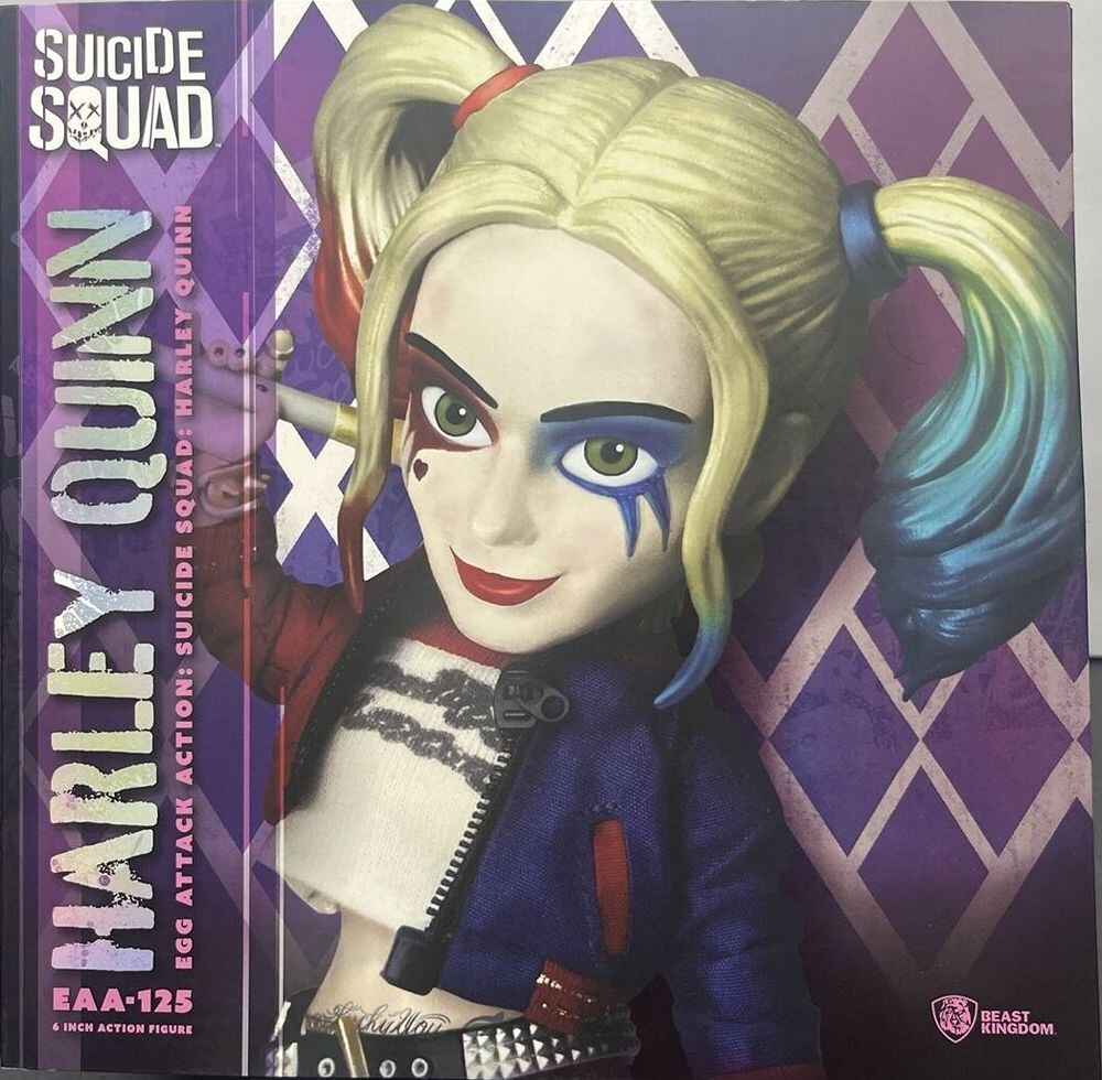 DC Suicide Squad Harley Quinn EAA-125 Egg Attack 6 Inch Action Figure