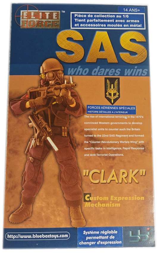 Elite Force Military SAS "Clark" 1:6 Scale 12 Inch Collectible Action Figure (Dam Package)