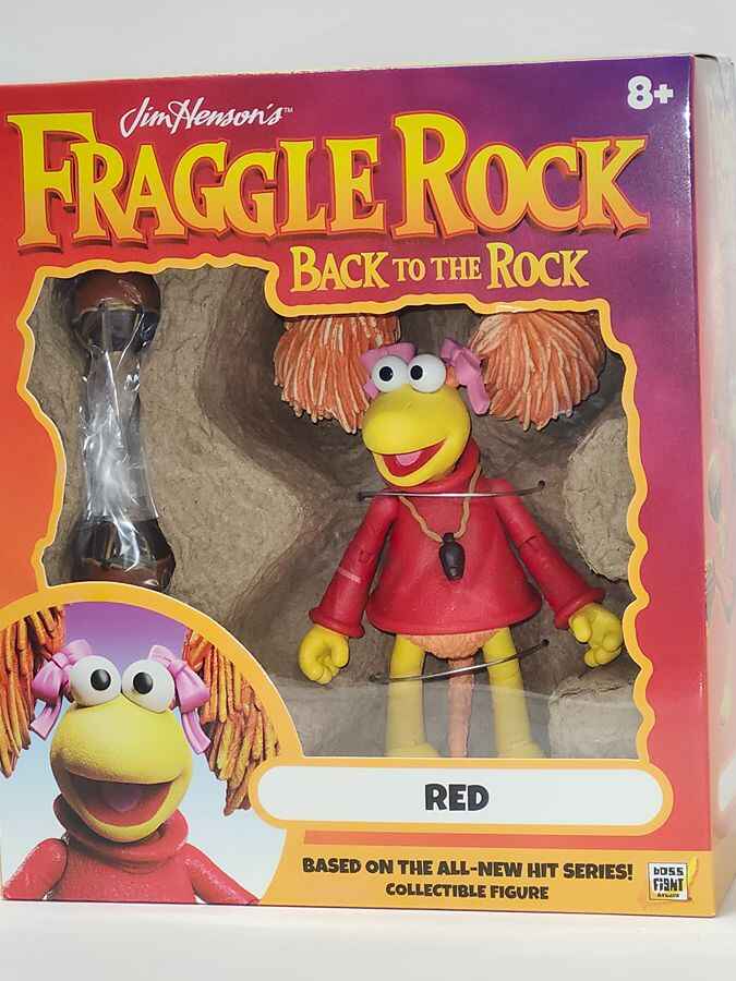 Fraggle Rock Back to the Rock Red 1/12 Scale 5 Inch Action Figure