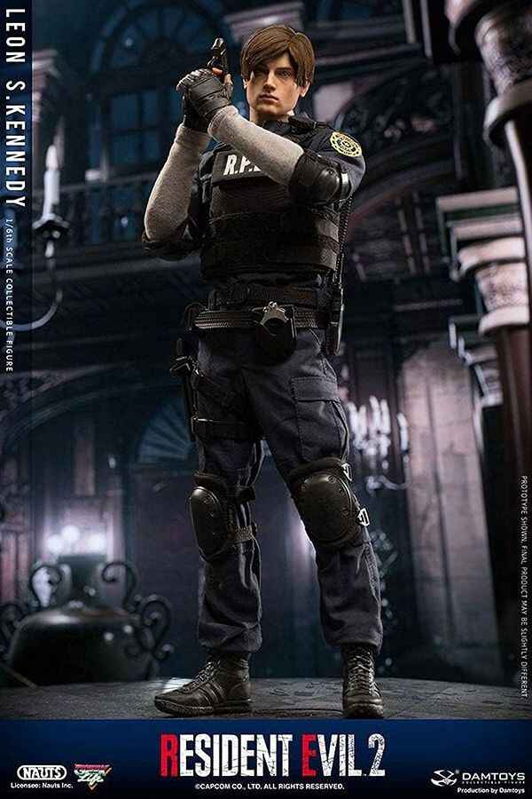 Resident Evil 2 Leon S. Kennedy 1/6 Scale 12 Inch Collectible Action Figure DMS030