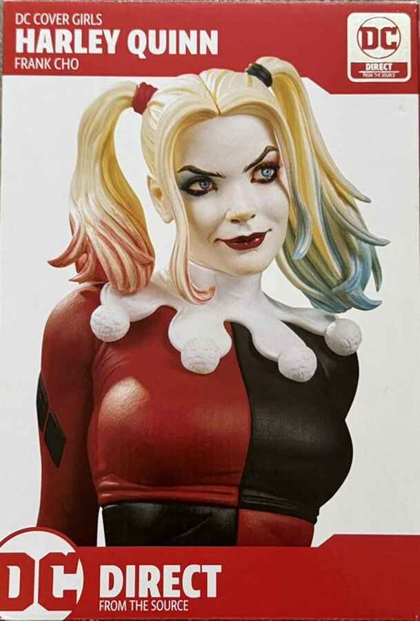 DC Collectibles Designer Series Harley Quinn 9.5 Inch Statue by Frank Cho