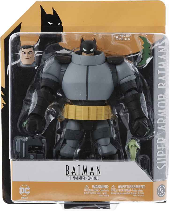 DC Collectibles Batman The Adventures Continue Super Armor Batman 6 Inch Action Figure