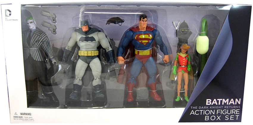 DC Collectibles Batman The Dark Knight Returns 6 Inch Action Figure 4-Pack