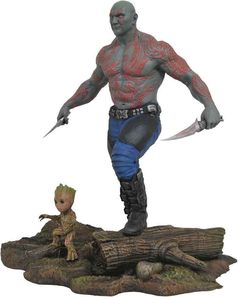 Marvel Gallery Guardians of The Galaxy Vol. 2 Drax and Baby Groot 9 Inch PVC Diorama Figure Statue