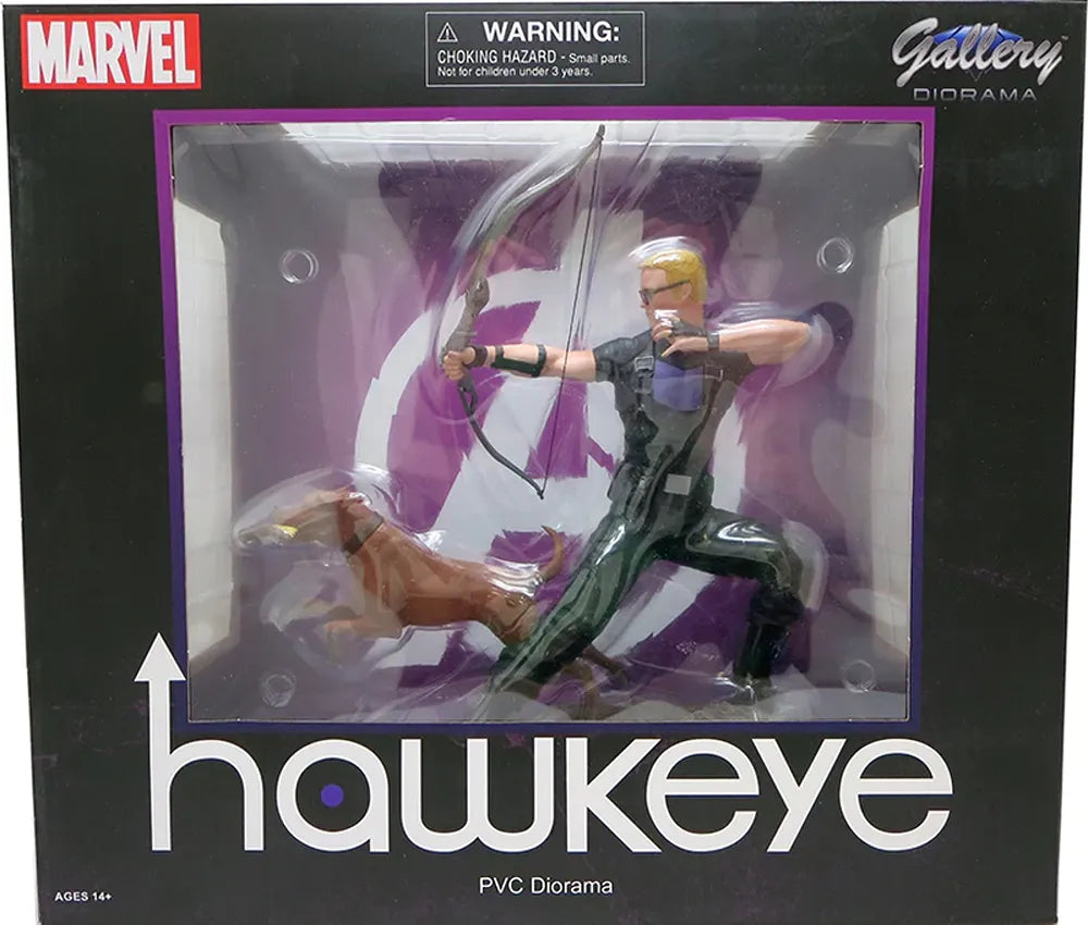 Marvel Gallery Avengers Hawkeye 9 Inch PVC Diorama Figure
