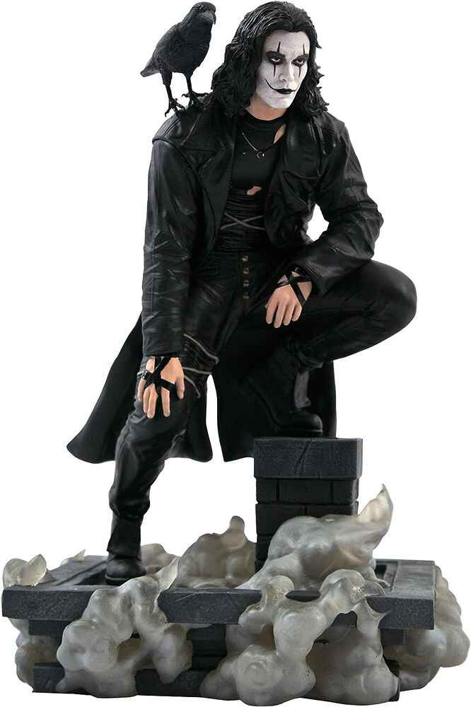 Movie Gallery The Crow Rooftop Eric Draven 10 Inch PVC Diorama Figure