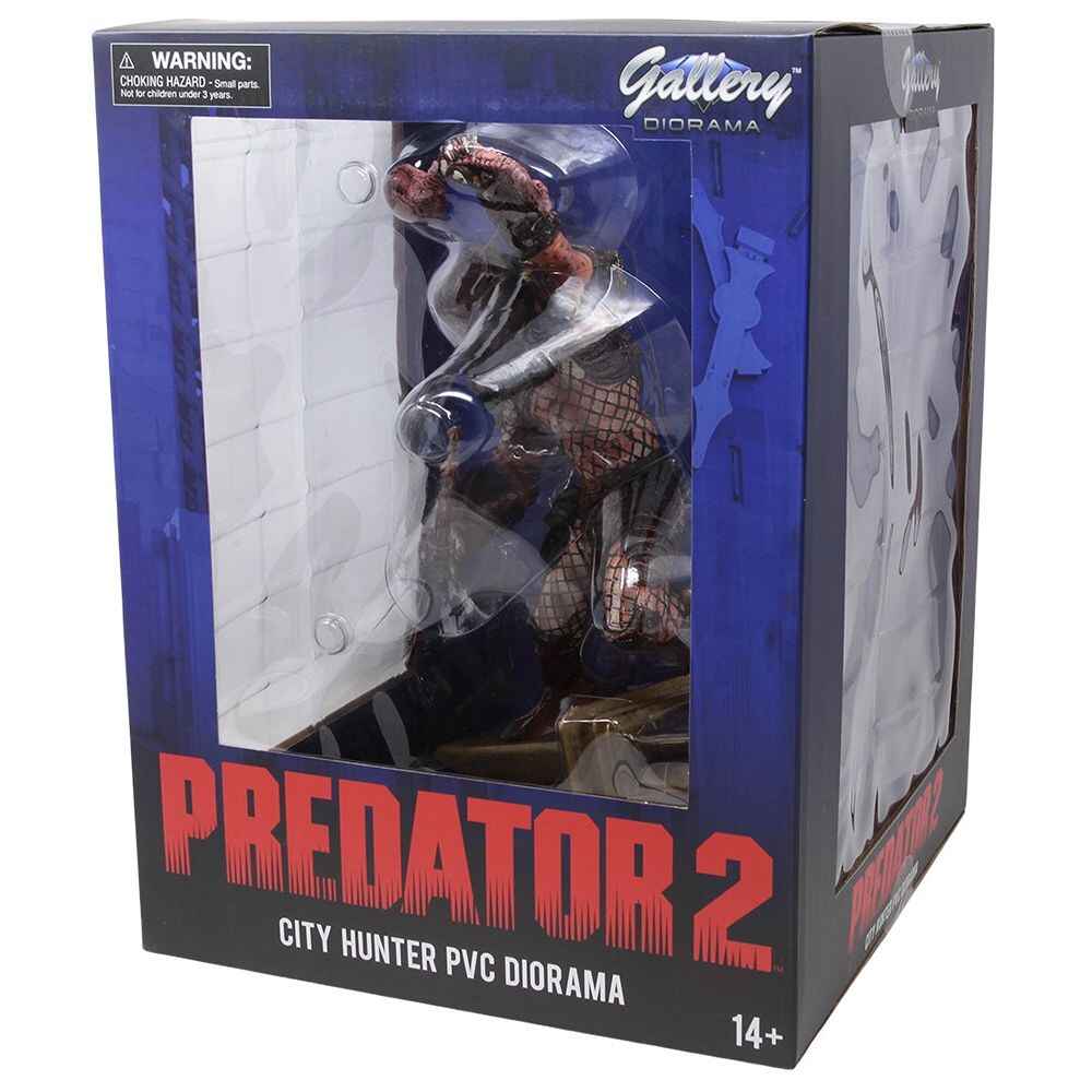 Predator 2 Gallery City Hunter 11 Inch PVC Diorama Figure Statue
