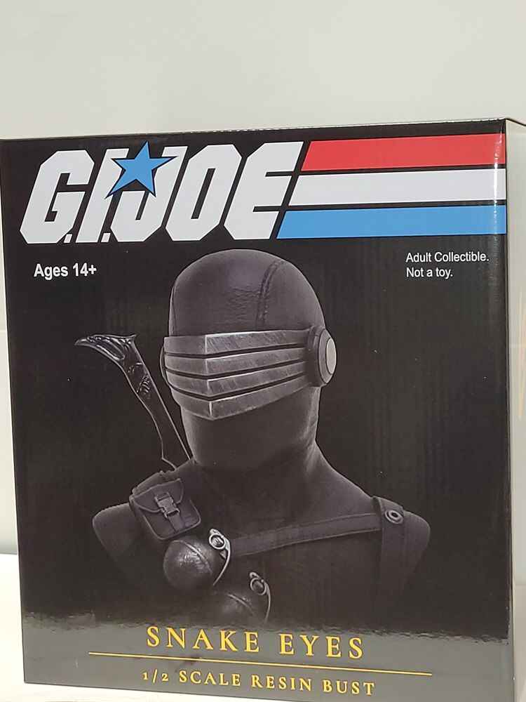 G.I. Joe Legends in 3-D Snake Eyes 1/2 Scale Bust