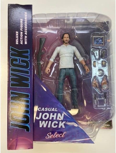 John Wick Select John Wick 3 Casual Select 7 Inch Action Figure