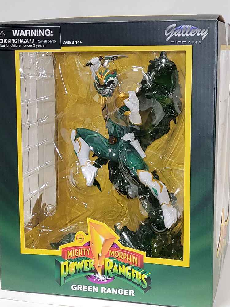 Power Rangers Gallery Green Rangers 10 Inch PVC Figure Statue