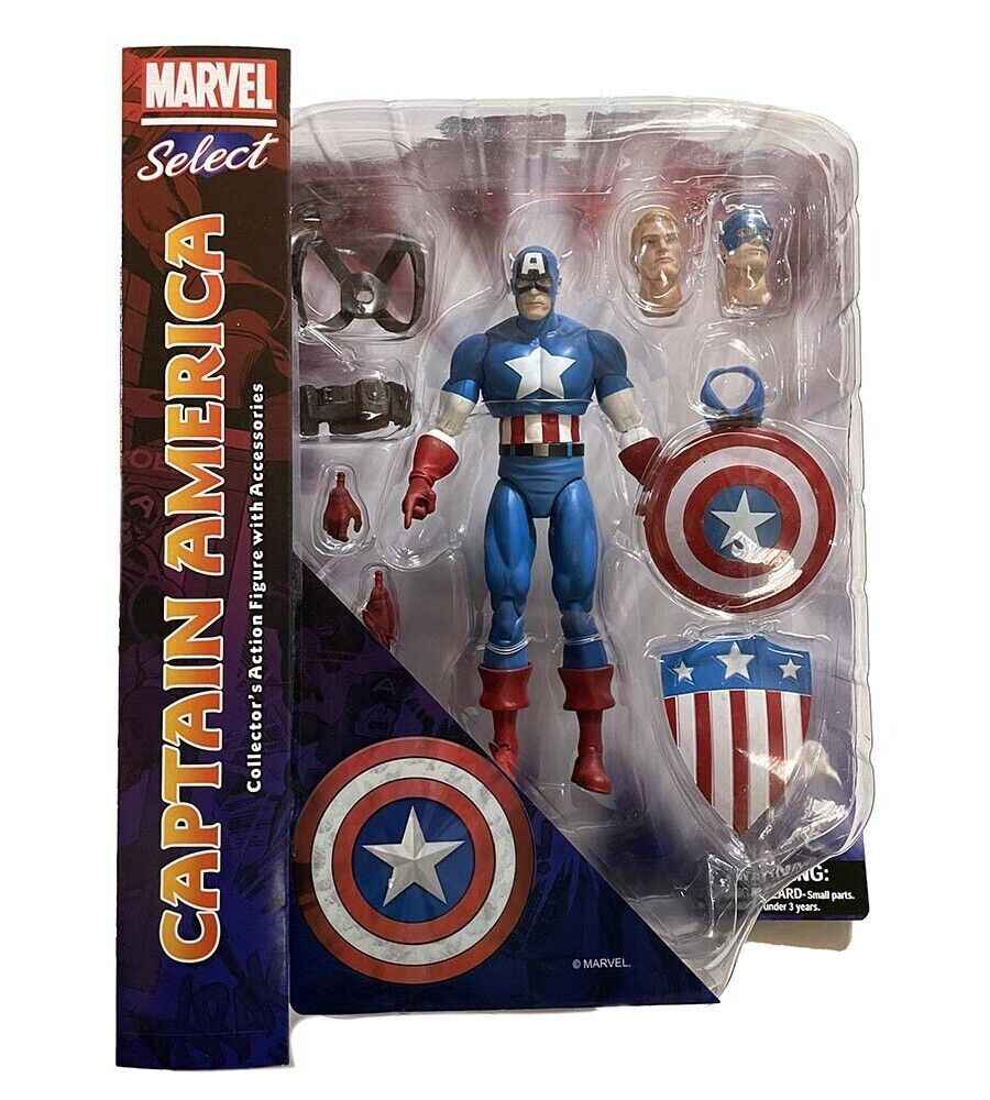 Marvel Select Captain America Classic 7 Inch Action Figure