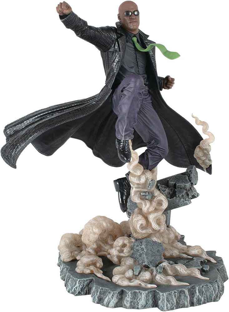 The Matrix Gallery Morpheus Deluxe 12 Inch PVC Diorama Figure Statue