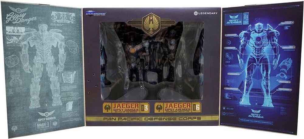 Pacific Rim 10th Anniversary Gipsy Danger Legacy and Gipsy Avenger 8 Inch Action Figure Box Set