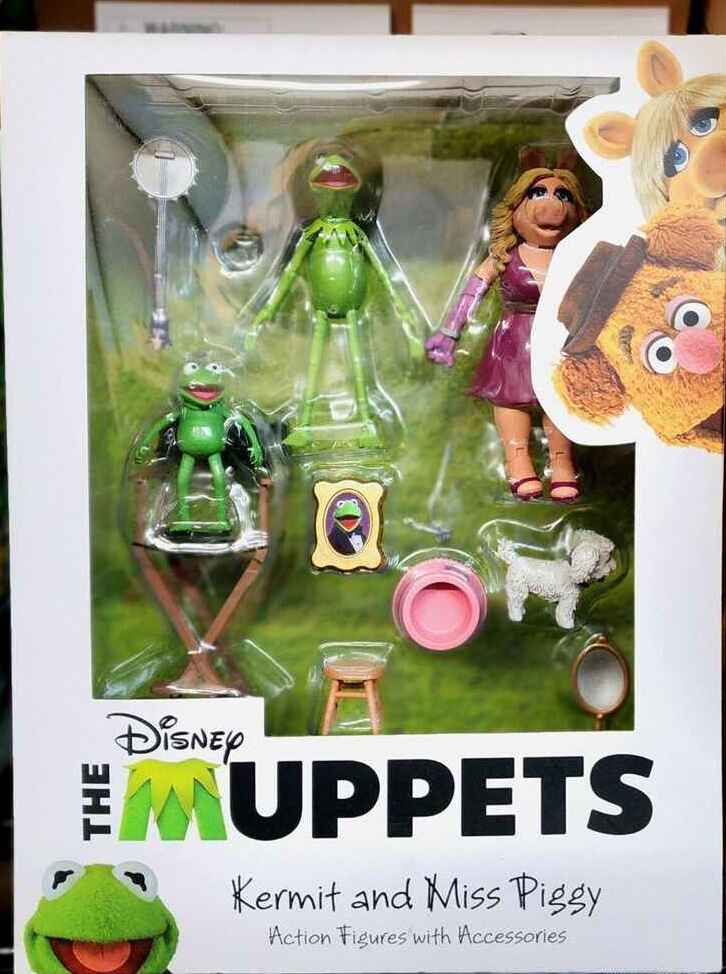 The Muppets Best of Series 1 Kermit and Miss Piggy 7 Inch Scale 2-Pack Action Figure