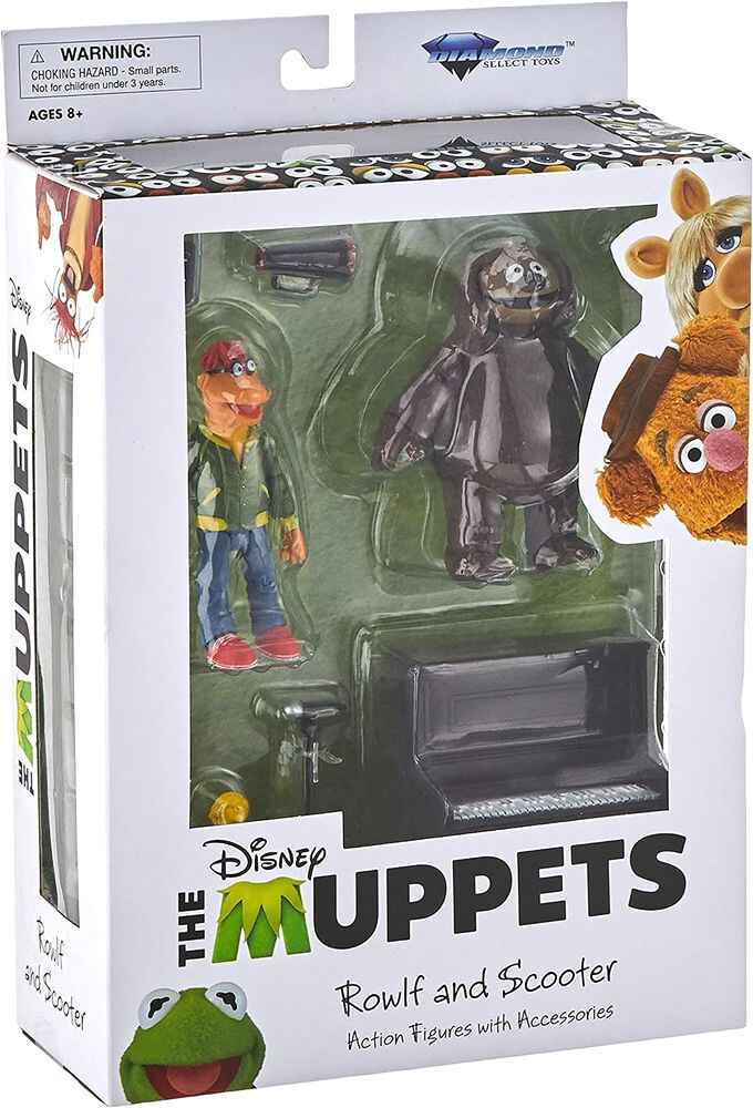 The Muppets Best of Series 1 Scooter and Rowlf 7 Inch Scale 2-Pack Action Figure