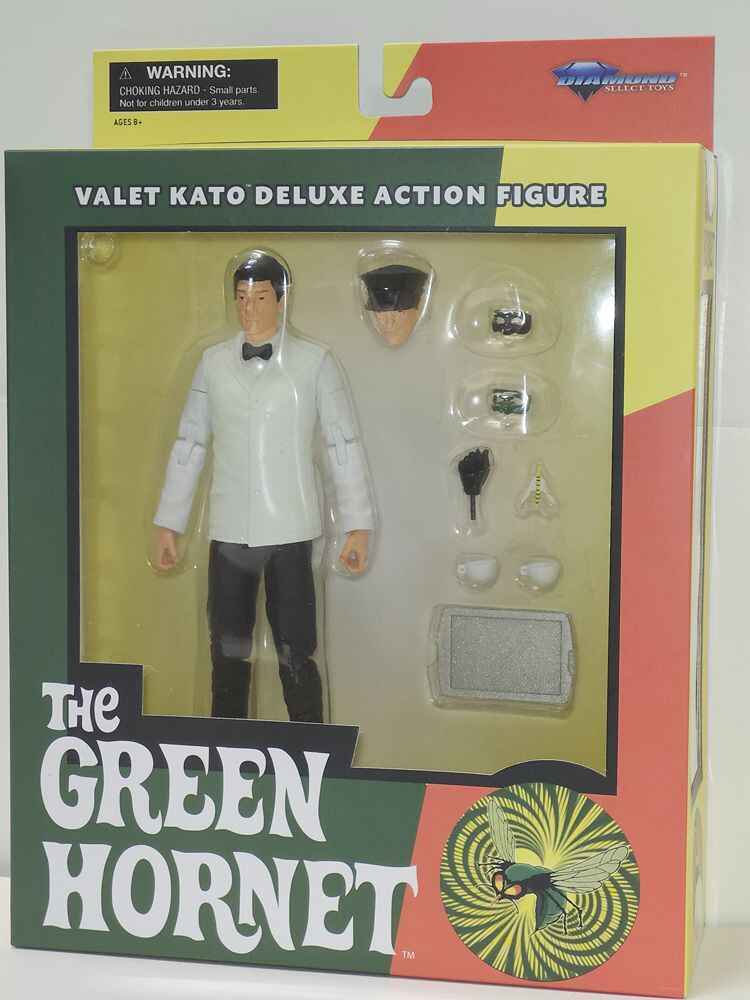 The Green Hornet Valet Kato 7 Inch Deluxe Action Figure