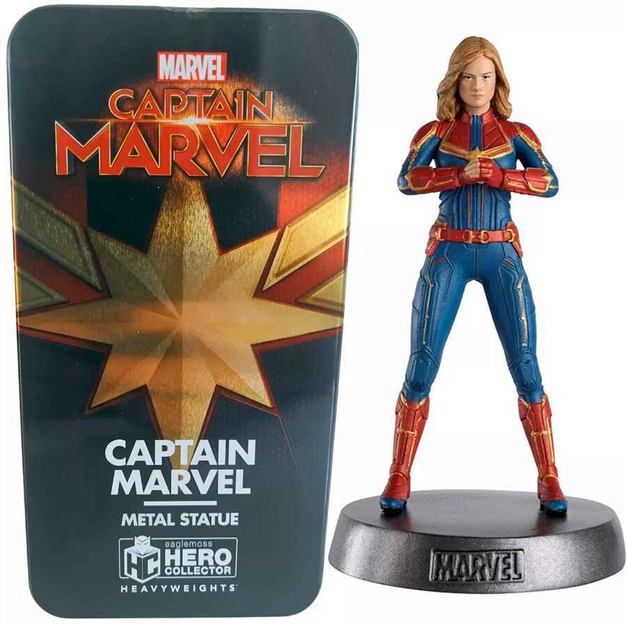 Marvel Hero Collector Captain Marvel 1/18 Scale 5 Inch Heavyweights Diecast Figure