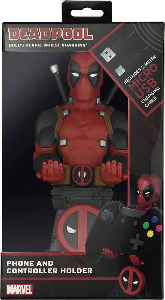 Cable Guys - Marvel Deadpool Mobile Phone and Controller Holder/Charger