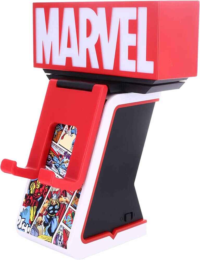 Cable Guys - Marvel Logo Ikon Deluxe Mobile Phone and Controller Holder/Charger