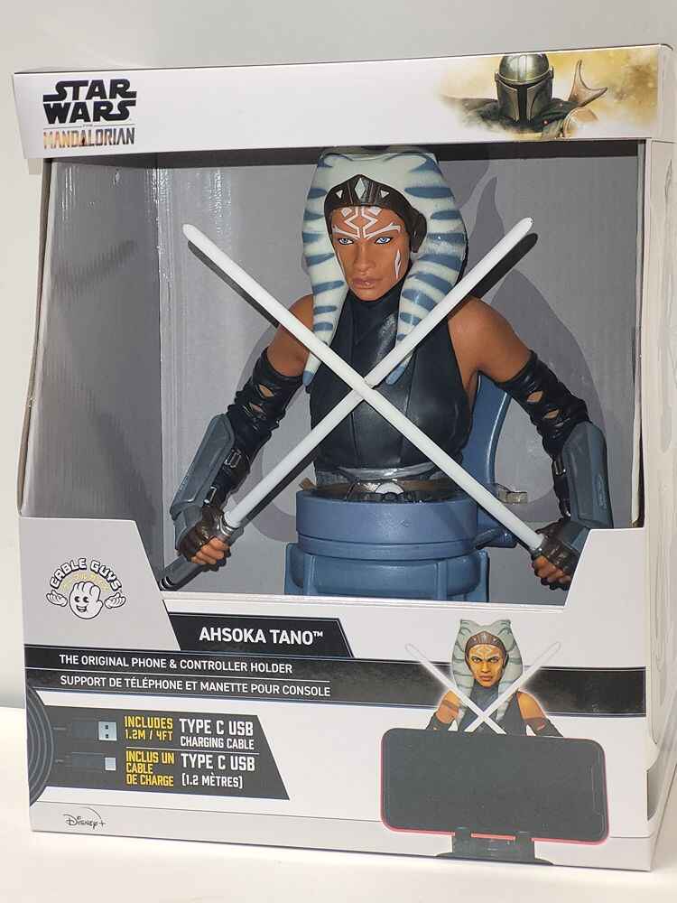 Cable Guys - Star Wars Mandalorian Ahsoka Tano Mobile Phone and Controller Holder/Charger