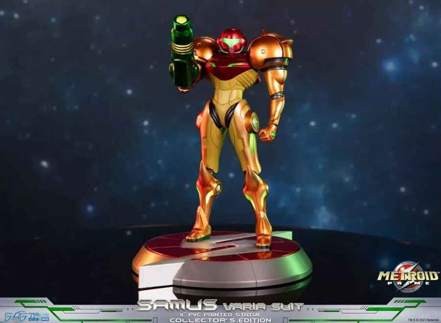 Metroid Prime Samus (Varia Suit) Collectors Edition 11 Inch PVC Statue